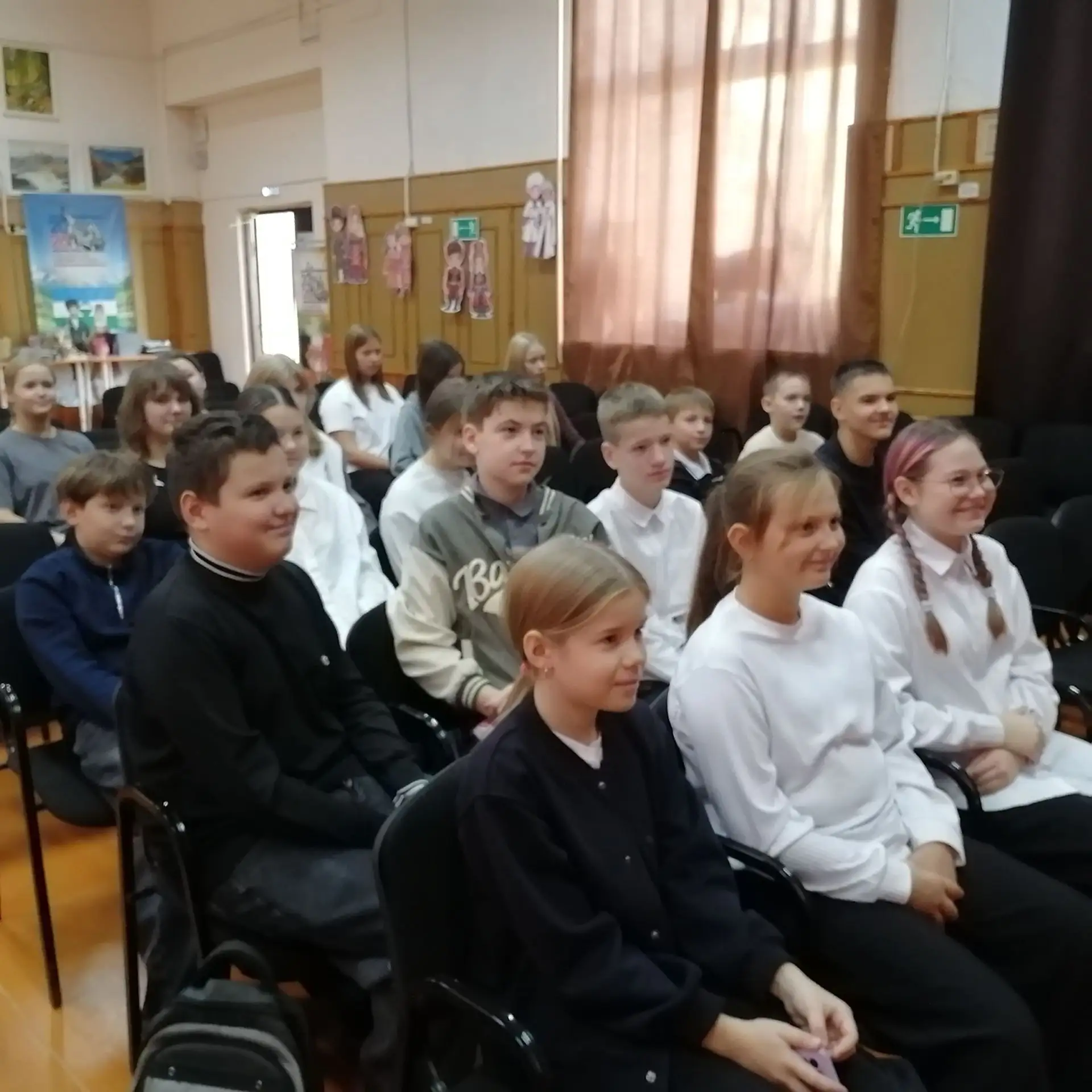 Сегодня у нас состоялось заседание активов 5-8 классов.
