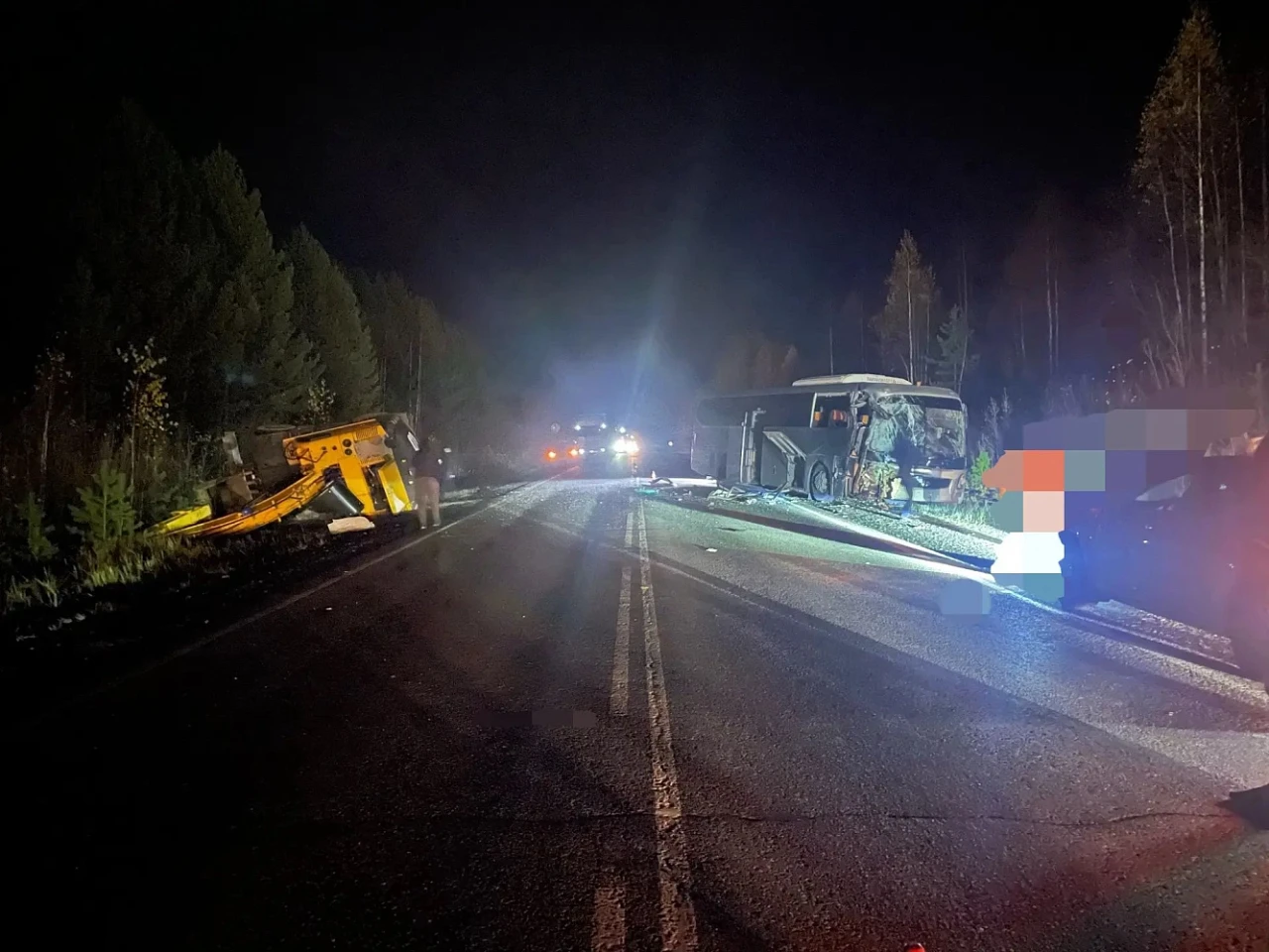 Накануне на 19 километре автодороги Нягань‑Талинка в Октябрьском районе произошло столк...