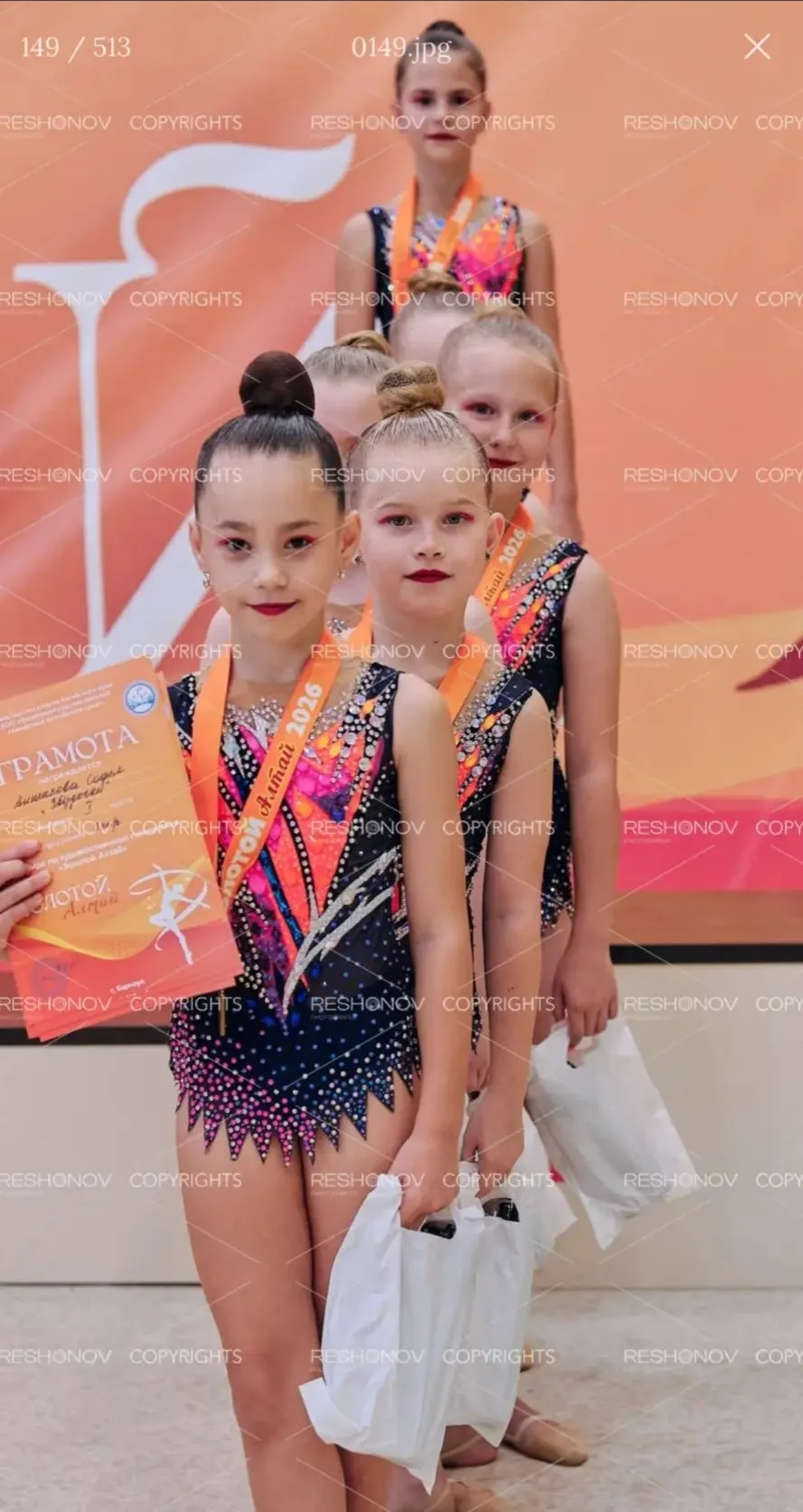 ✨ Юные гимнастки на турнире «Золотой Алтай»! 🤸‍♀️🏆