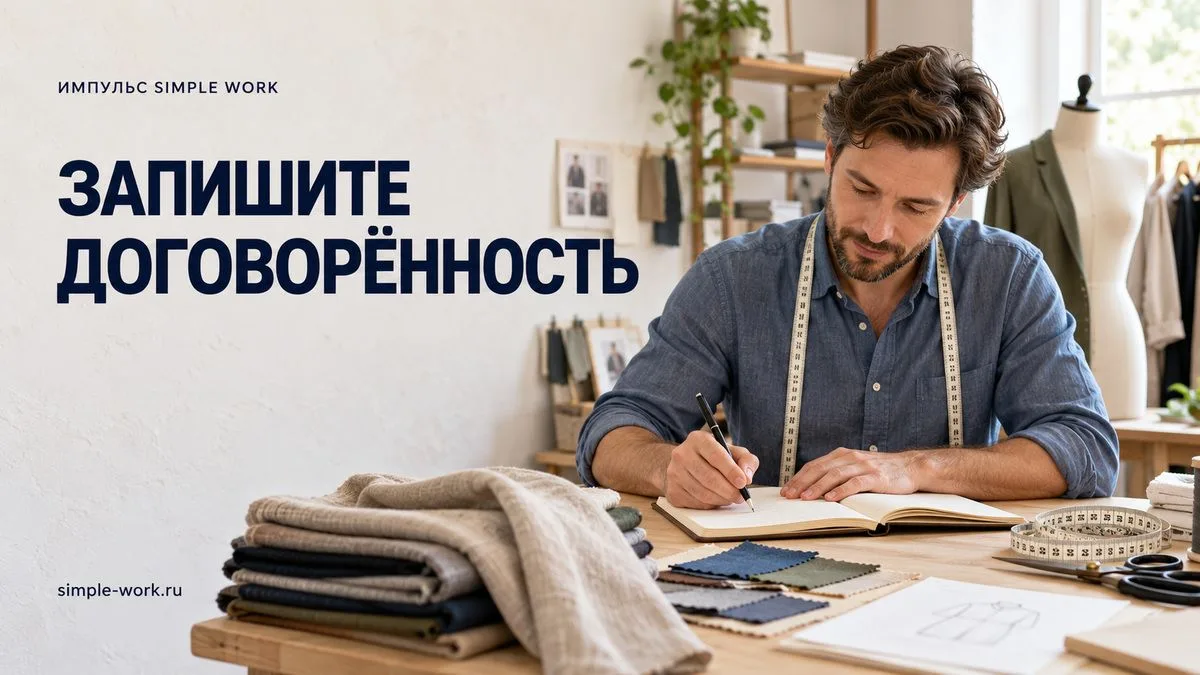 Договорённость стоит записать
