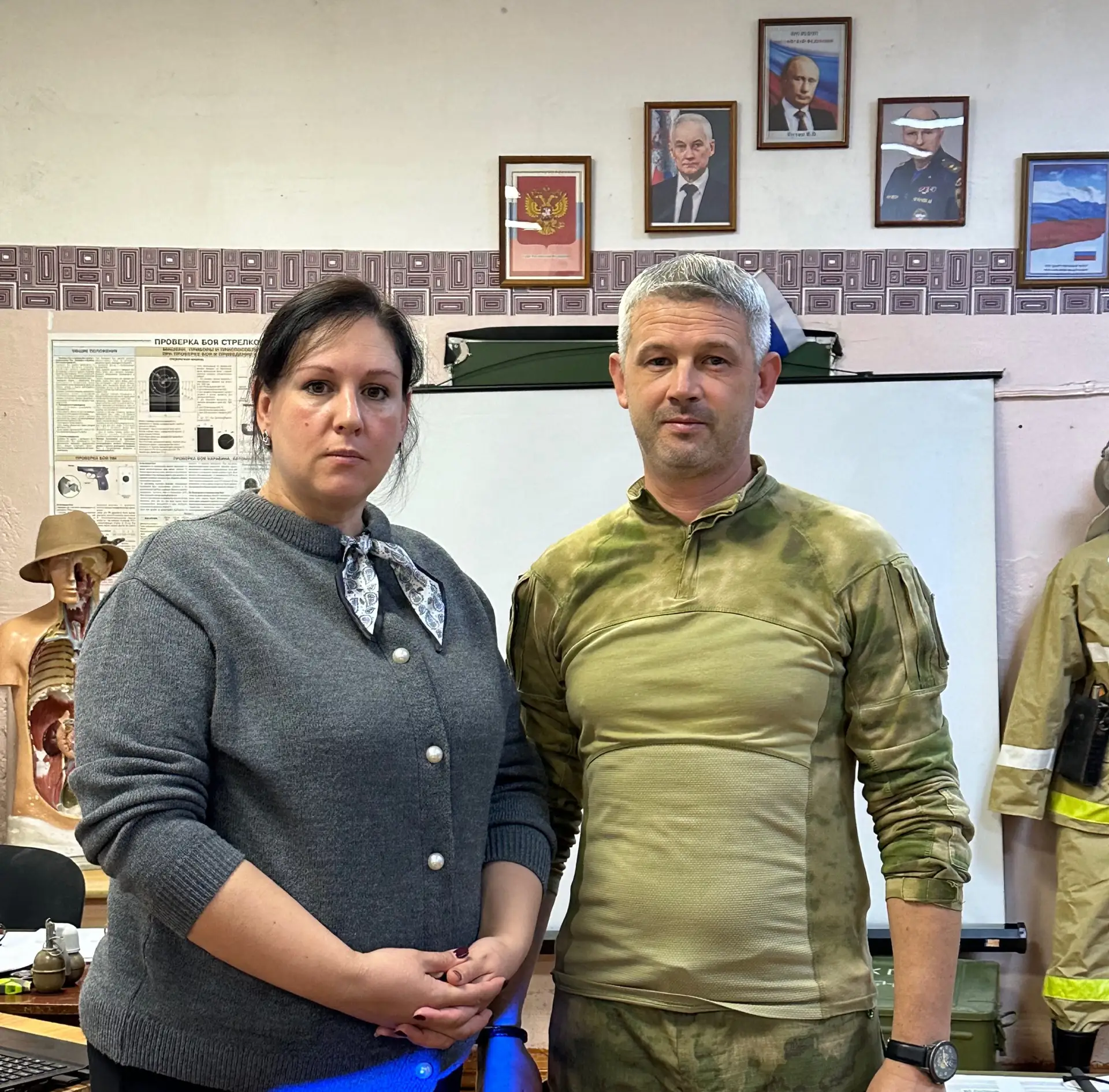 ✅8 октября в нашей школе прошла серия открытых уроков по предмету ОБЗР (Основы безопасн...