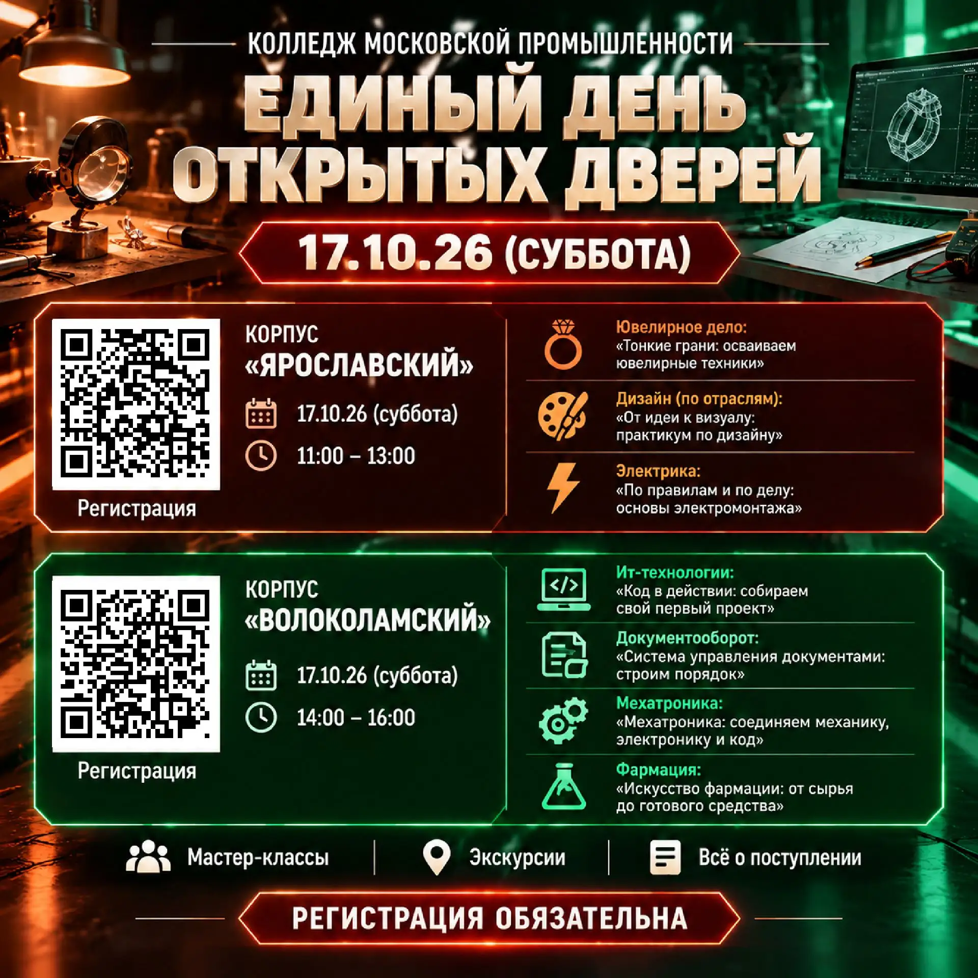 Твоя будущая профессия начинается здесь!