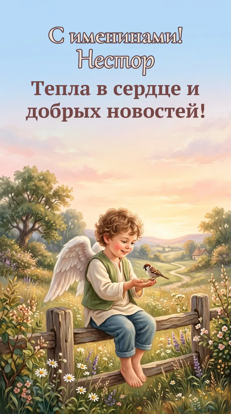 🕊️ 11 октября — с Днём ангела, Нестор!