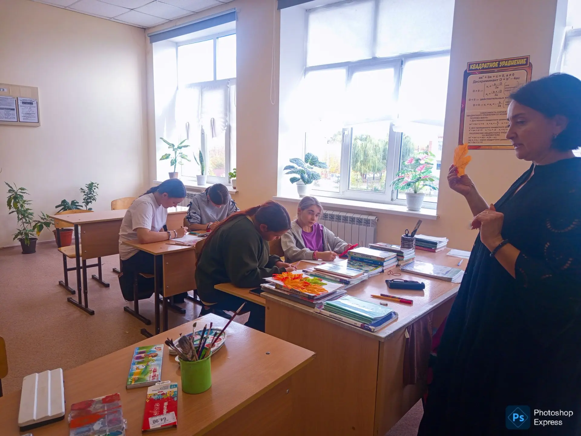 🍁🍂 Тёплая осень на рисунках наших ребят! 💛