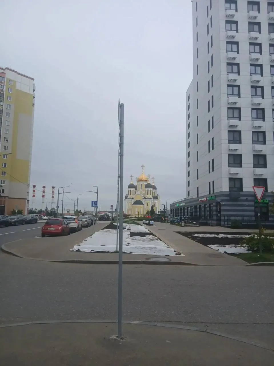 Отдел дорожного хозяйства ГБУ Жилищник Внуково оперативно починили дорожный знак.