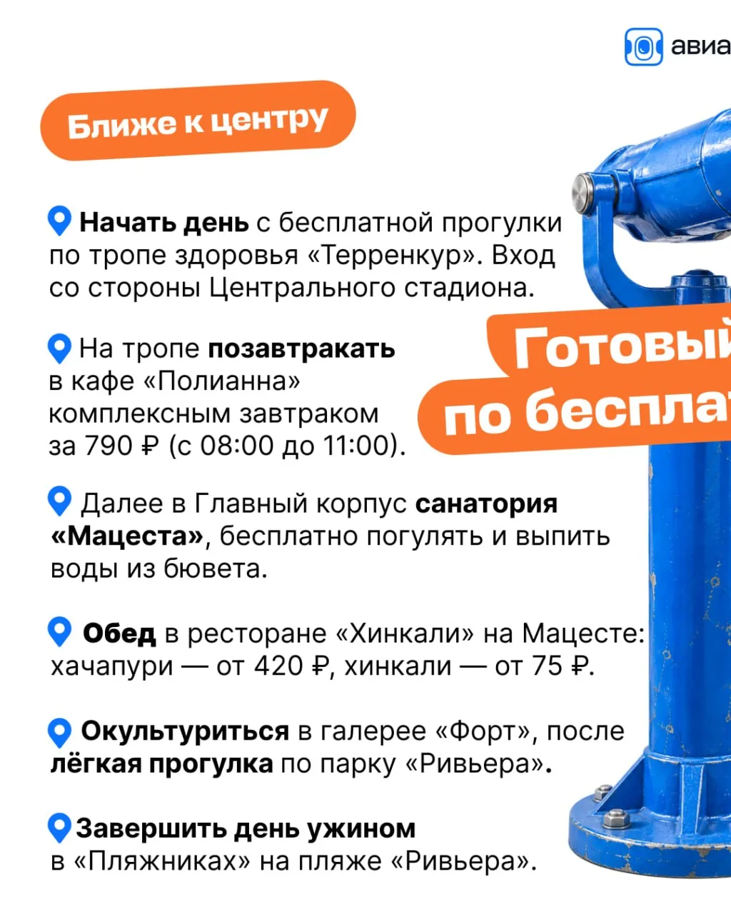 Засуньте себе кошелёк обратно: бесплатный Сочи на целый день существует 🔥