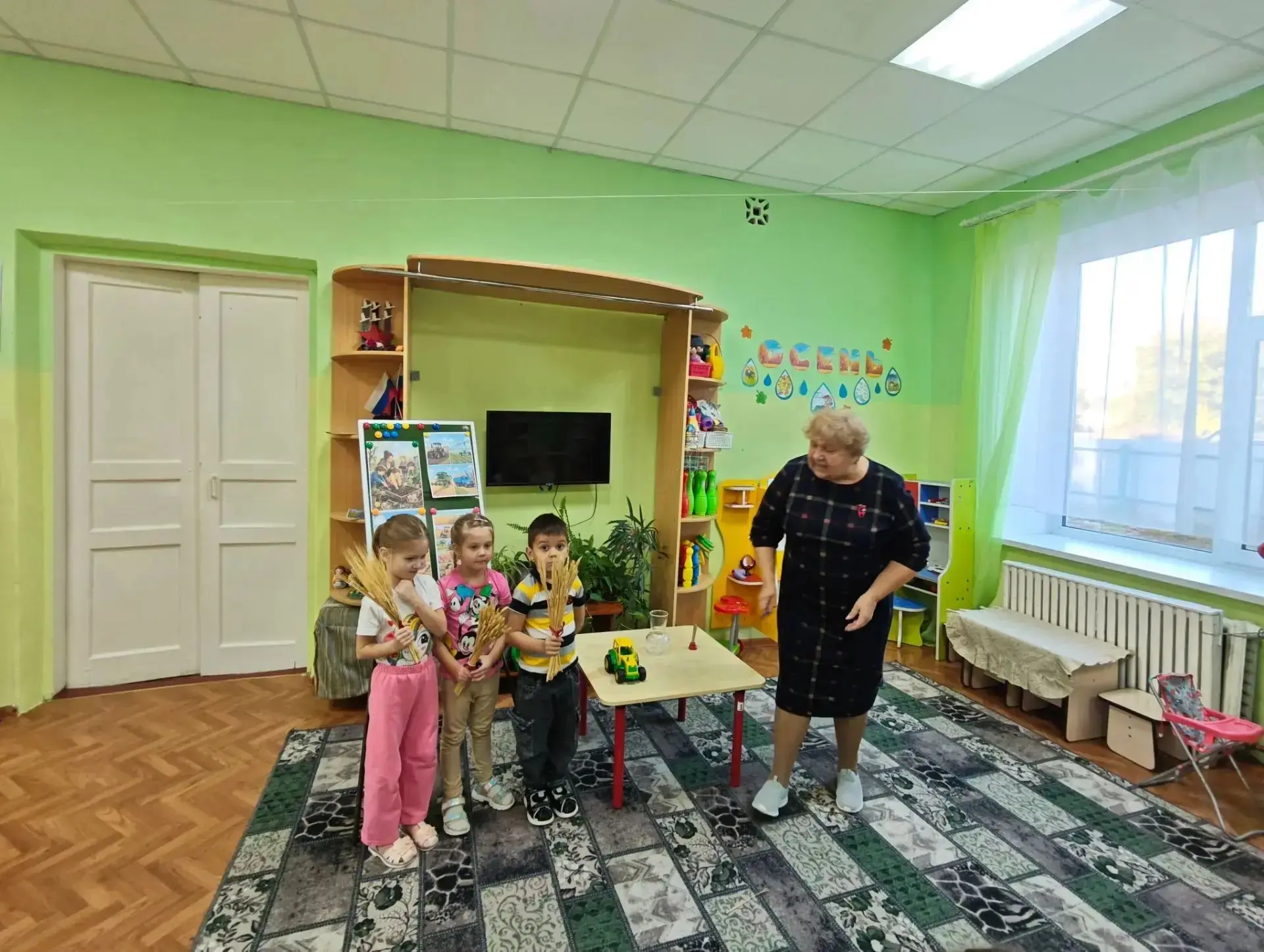 В старшей группе в рамках федерального проекта "Добрые игры" сегодня было проведено: