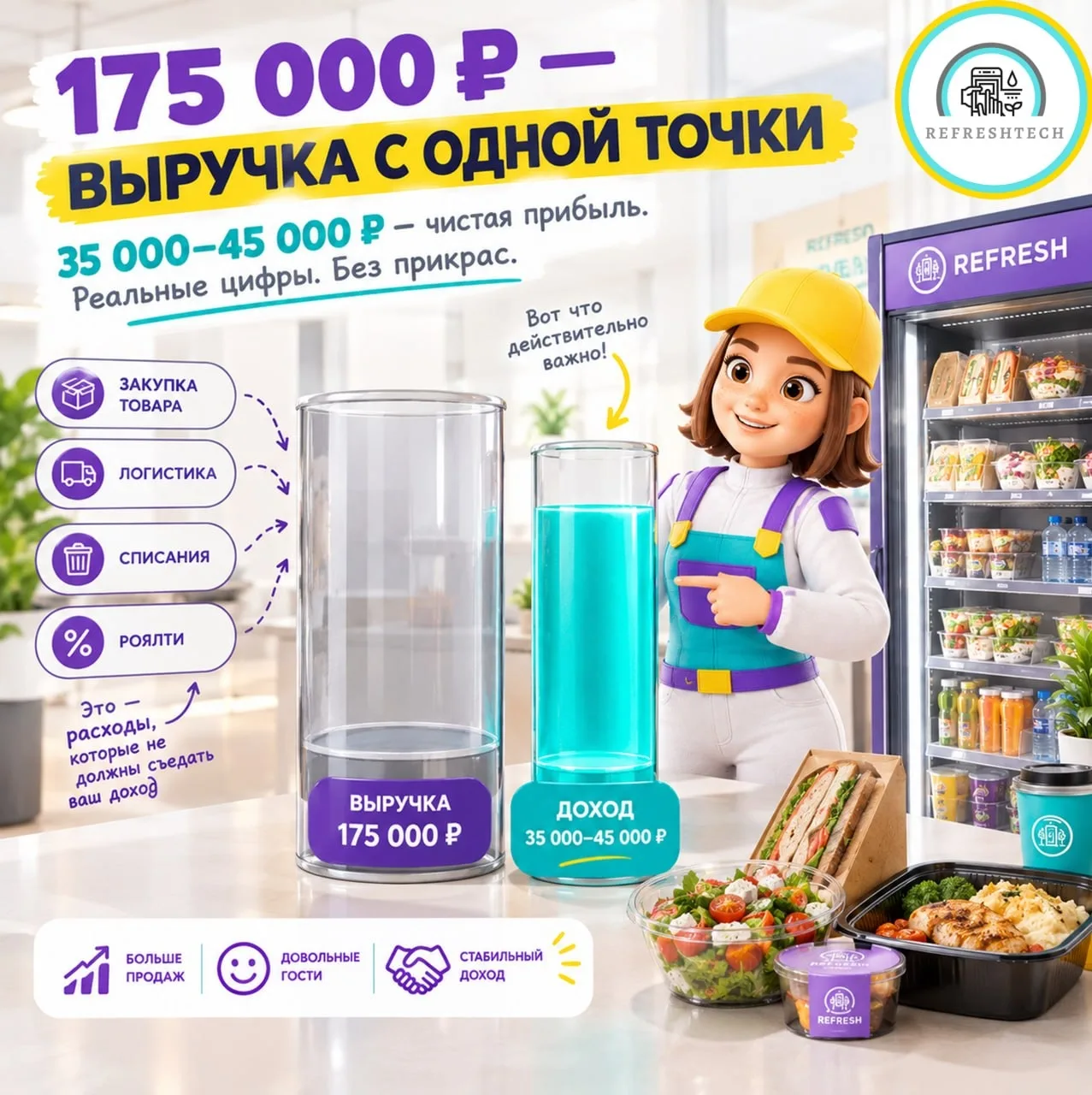 ☕️ Выручка — это ещё не доход. Разбираемся, что остаётся в итоге.
