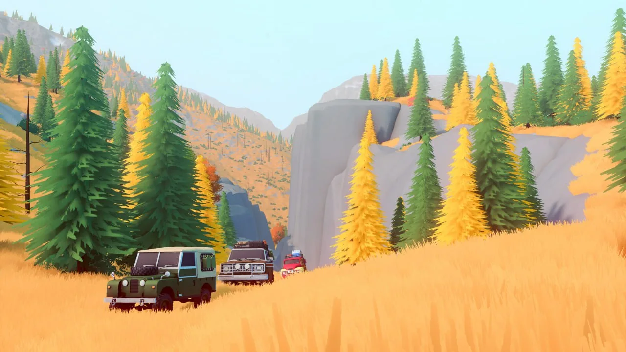 👥 Самый УЮТНЫЙ кооп с  рисовкой Firewatch — вышла over the hill