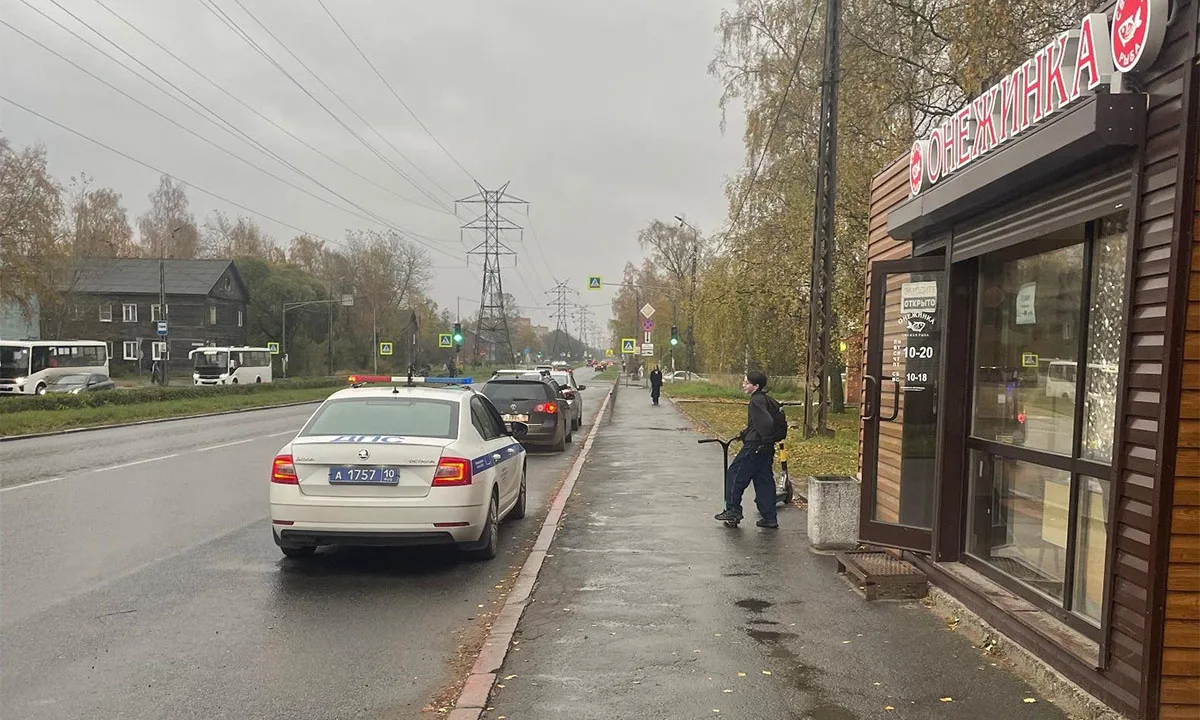 В Петрозаводске велосипедист сбил пенсионера и скрылся