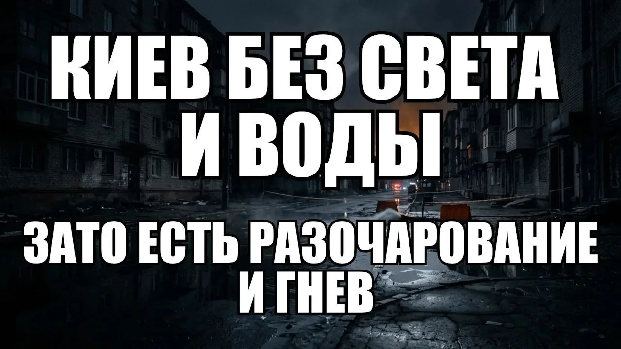 💫 Киев призвал жителей запасаться водой и едой