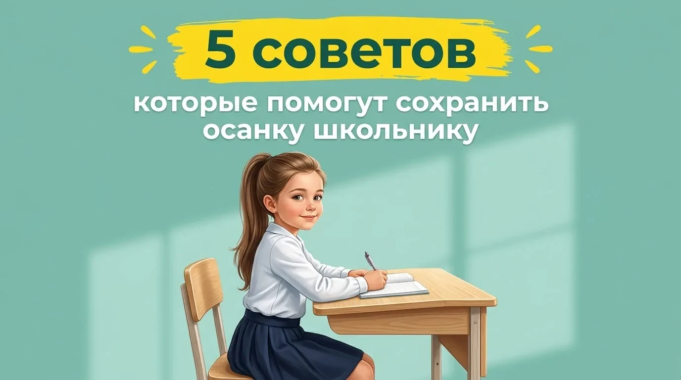 Правильная осанка — залог здоровья и уверенности!