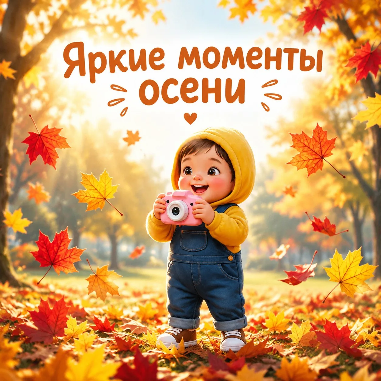 🍁 Осень можно не только увидеть, но и потрогать!