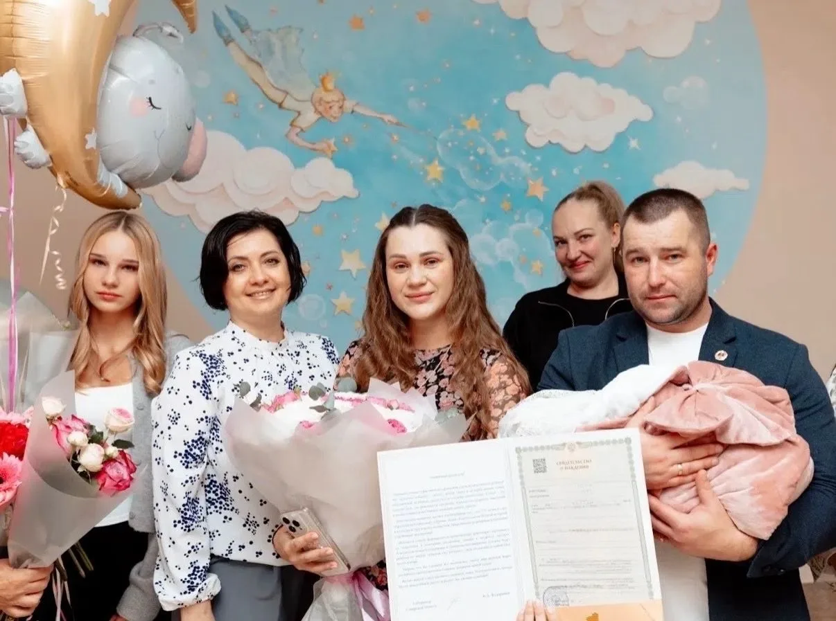 Счастливое событие в семье защитника Отечества!