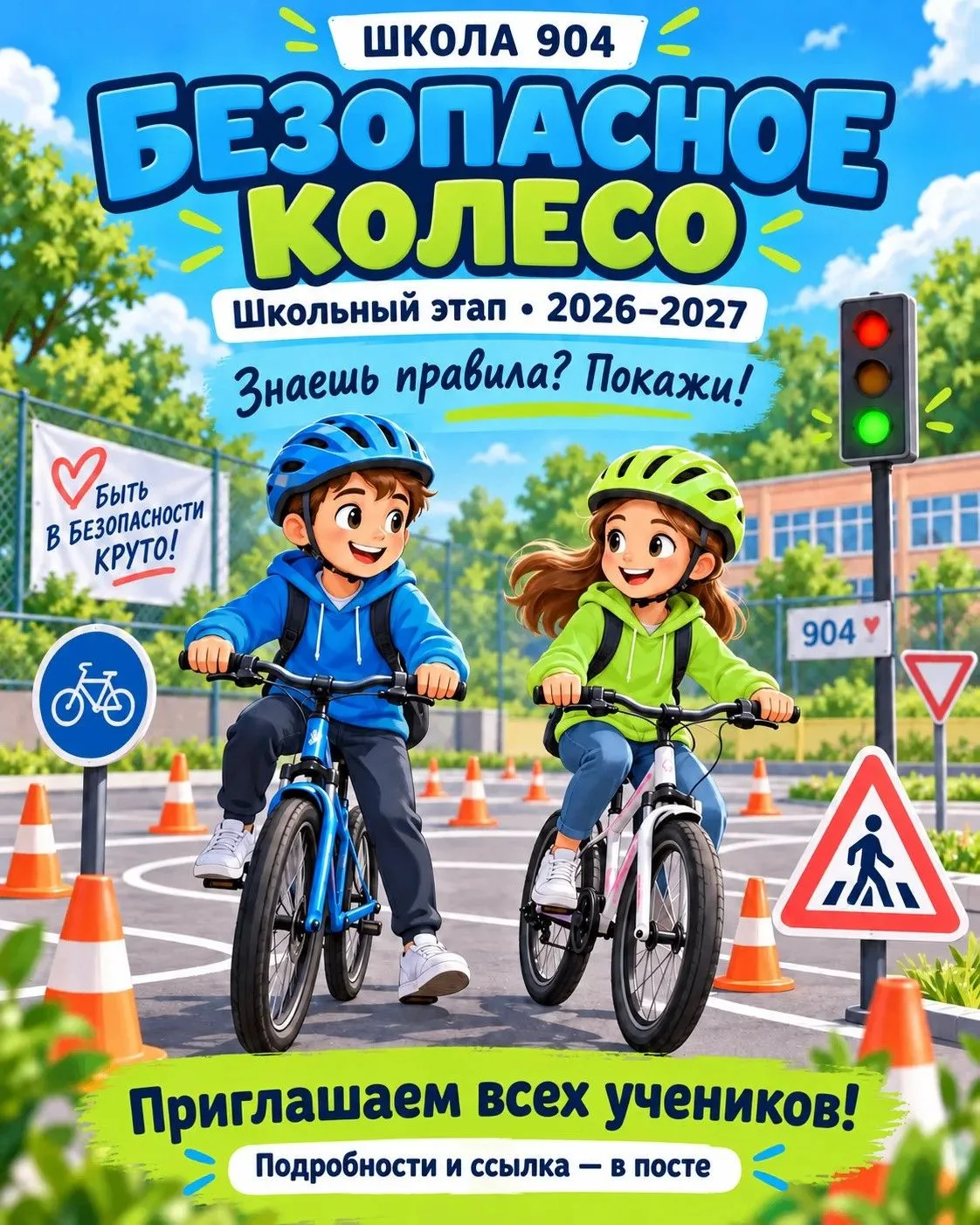 🚴 Знаешь правила дорожного движения?