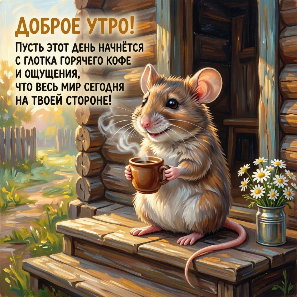 Утра доброго, дня прекрасного и продуктивного!  Улыбайтесь трудностям, и пусть удача сл...