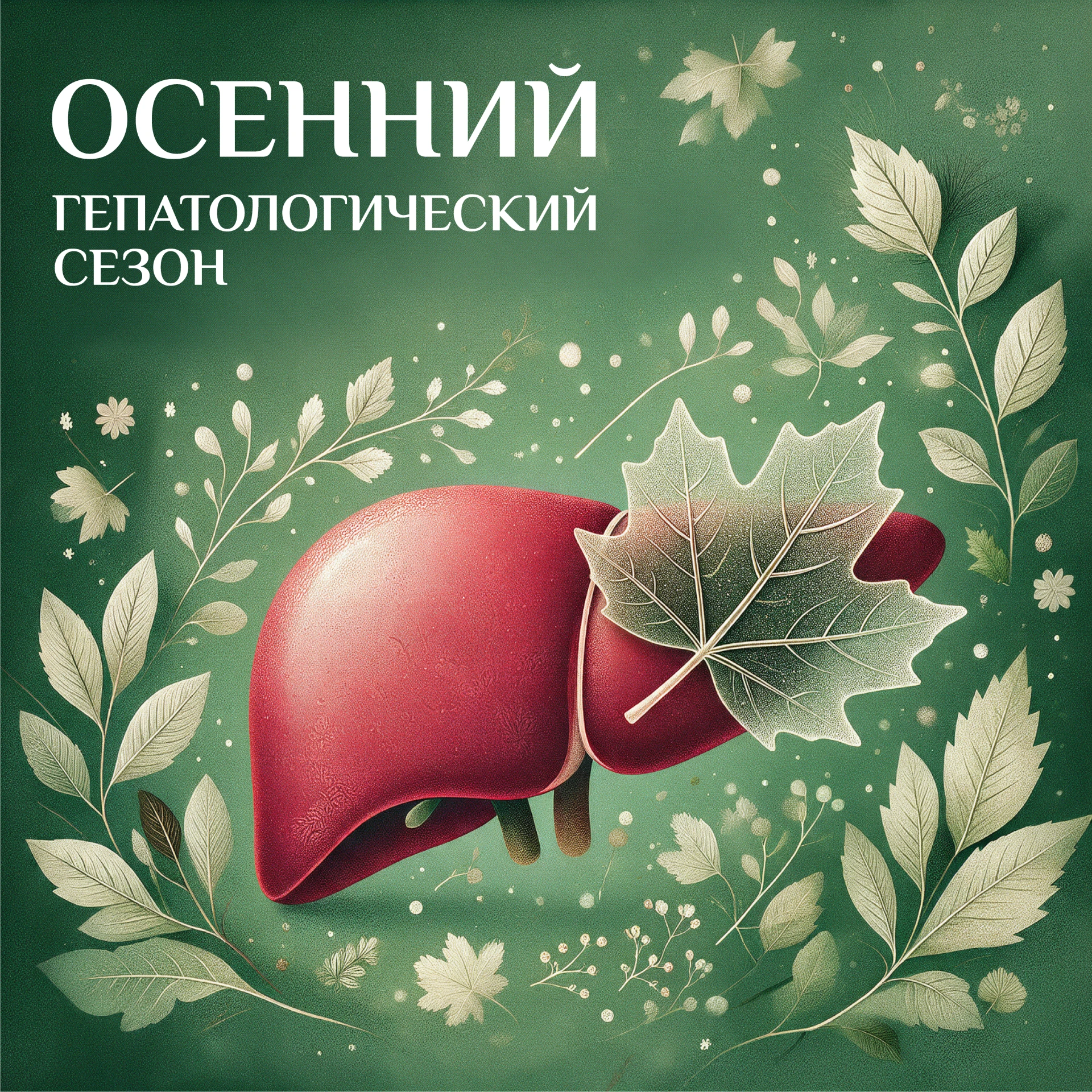 ➖ОСЕННИЙ ГЕПАТОЛОГИЧЕСКИЙ СЕЗОН➖