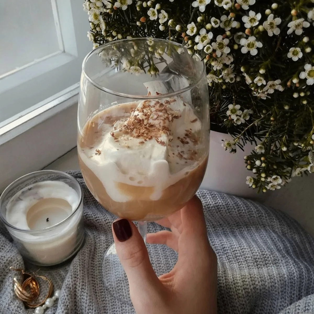 Приготовление гляссе ☕️