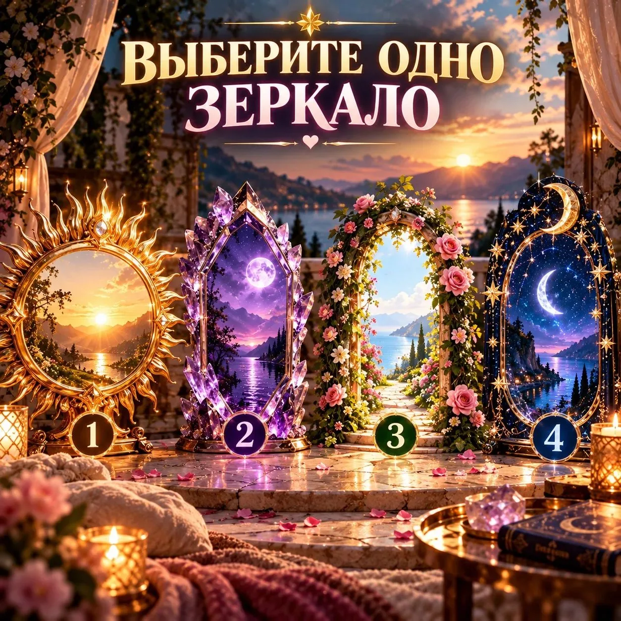 🪞 ВЫБЕРИТЕ ОДНО ЗЕРКАЛО И УЗНАЙТЕ, ЧТО ВАМ ПОРА ИЗМЕНИТЬ В СВОЕЙ ЖИЗНИ