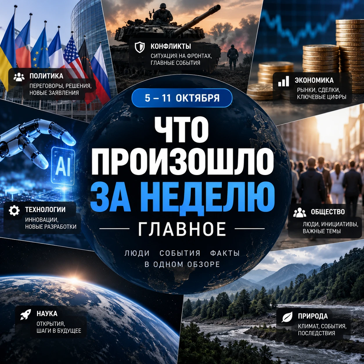 Что произошло за неделю с 5 по 11 октября. Главное                                 През...