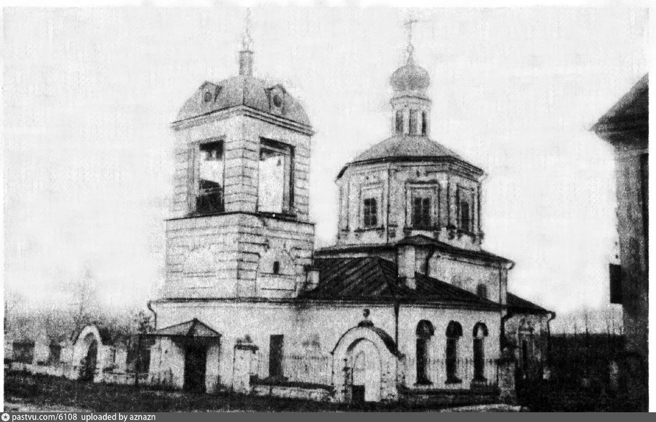 Сергиевская церковь в селе Коньково
