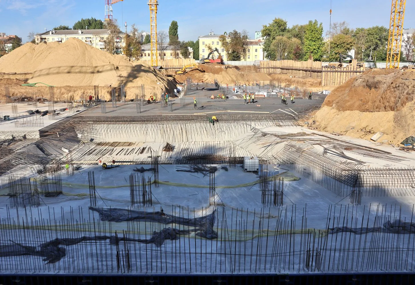 ⚡️⚡️ Что происходит на месте строительства нового стадиона в центре Воронежа