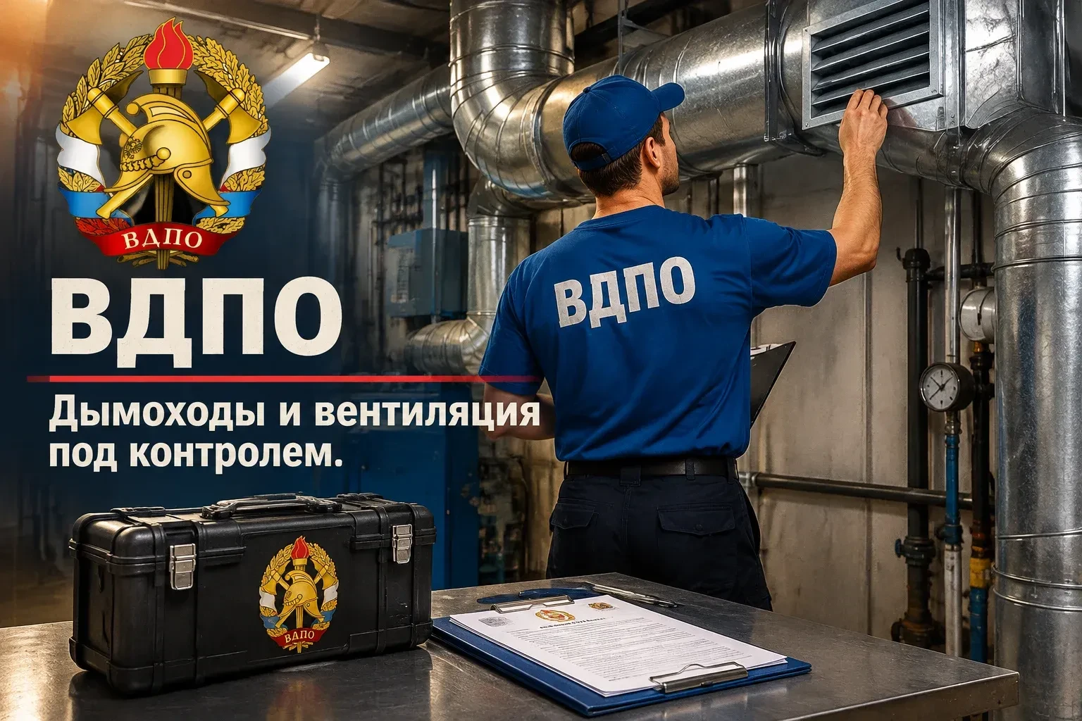 🧯ВДПО: Проверь дымоход — сохрани жизнь!