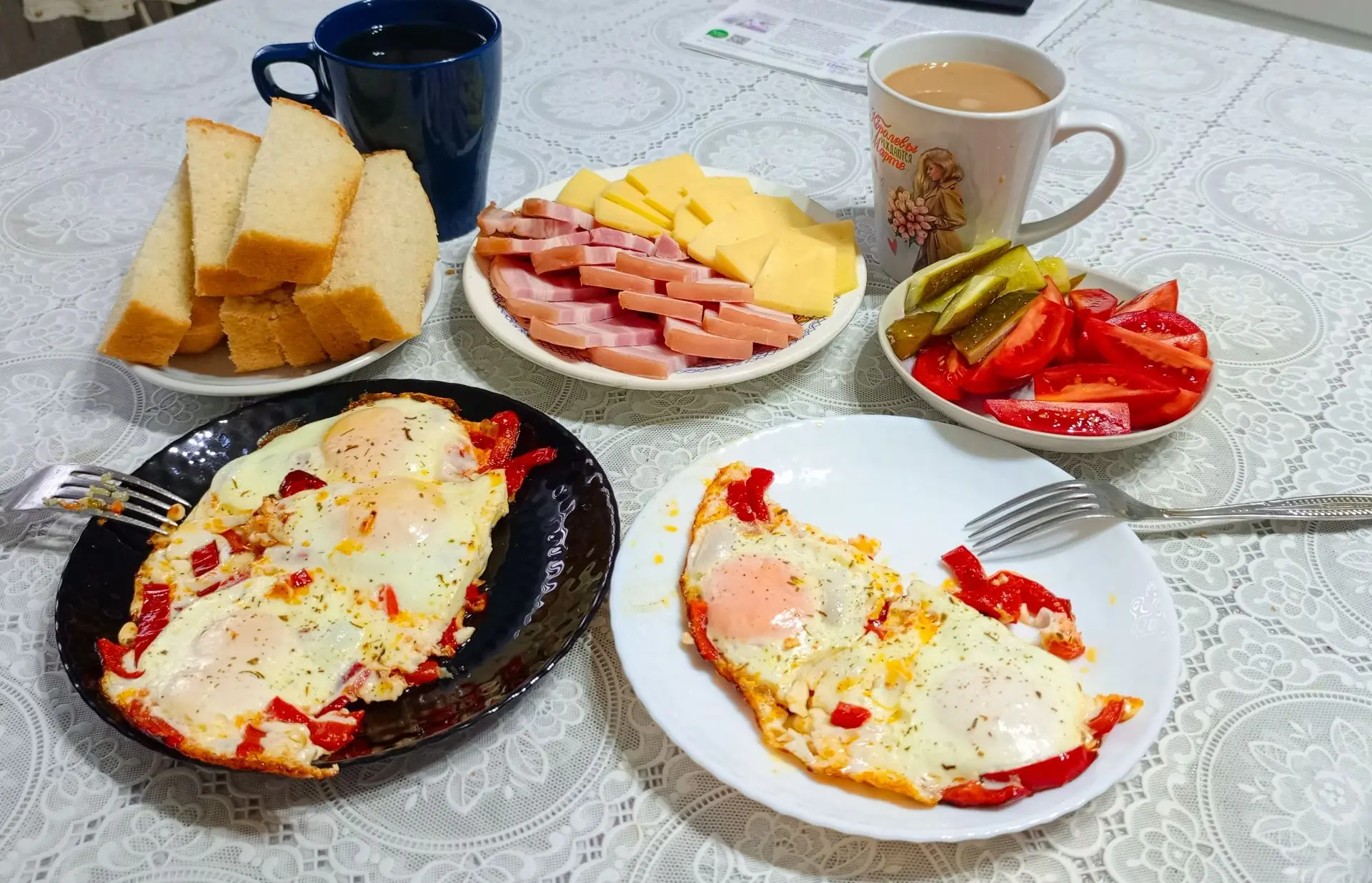 Доброе-доброе утречко ☕ 🤗♥️дорогие мои друзья!!! У нас как всегда плотный завтрак, 🍳 ...