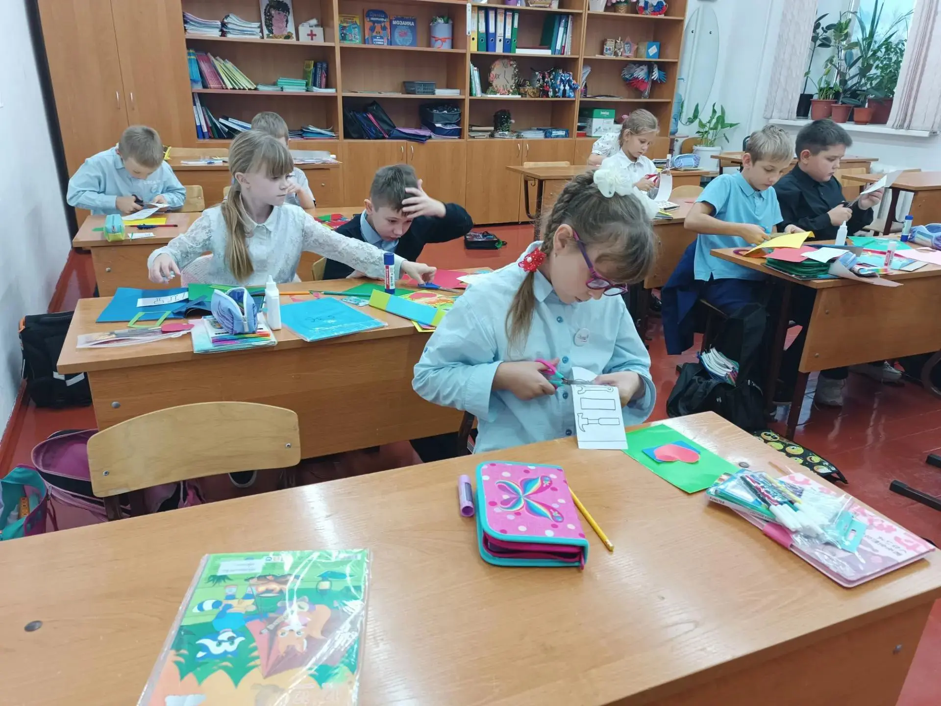 🎉 Сегодня в Каргатской школе №2 имени Горького работала творческая мастерская🎉
