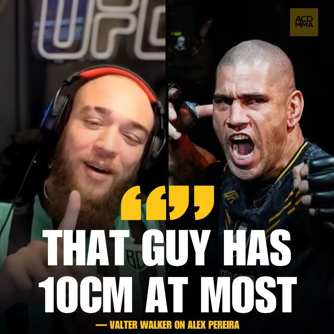 Боец Валтер Уокер выступил с критикой в адрес чемпиона UFC Алекса Перейры, поставив под...