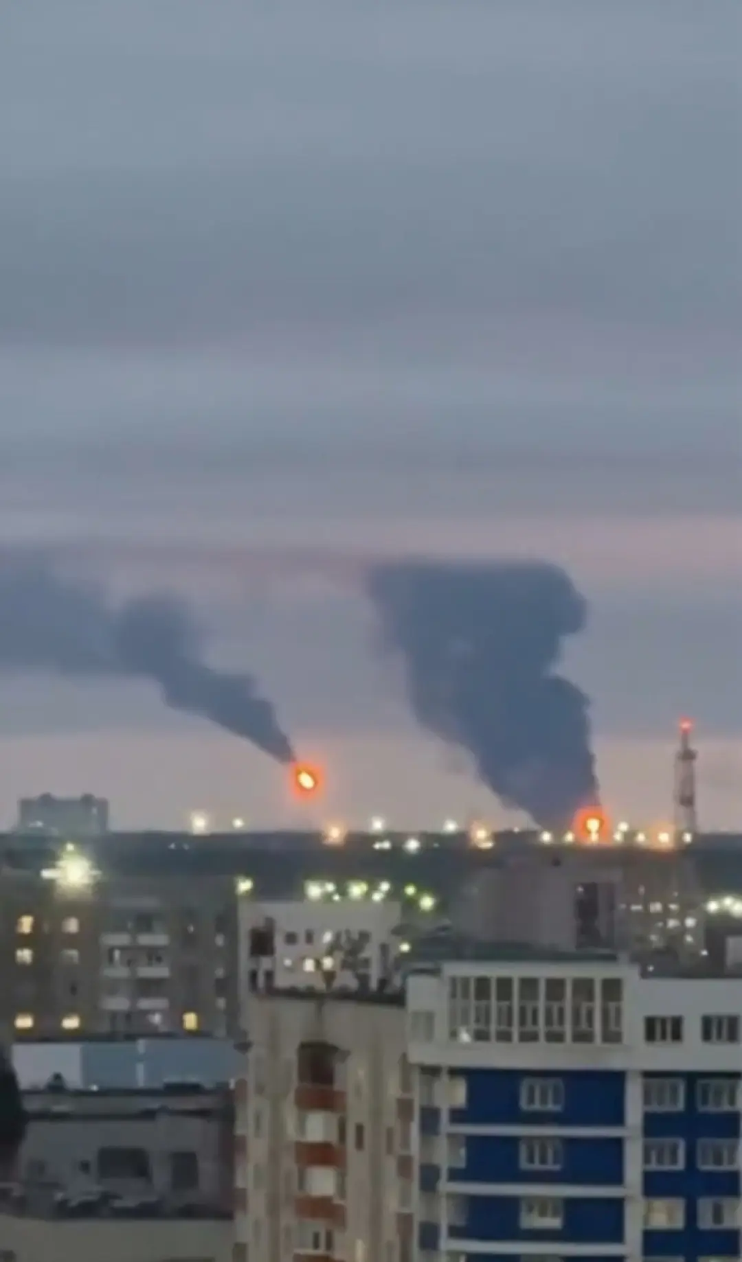 ‼️Украинские БПЛА атаковали предприятие по переработке газового конденсата в Югре Ханты...
