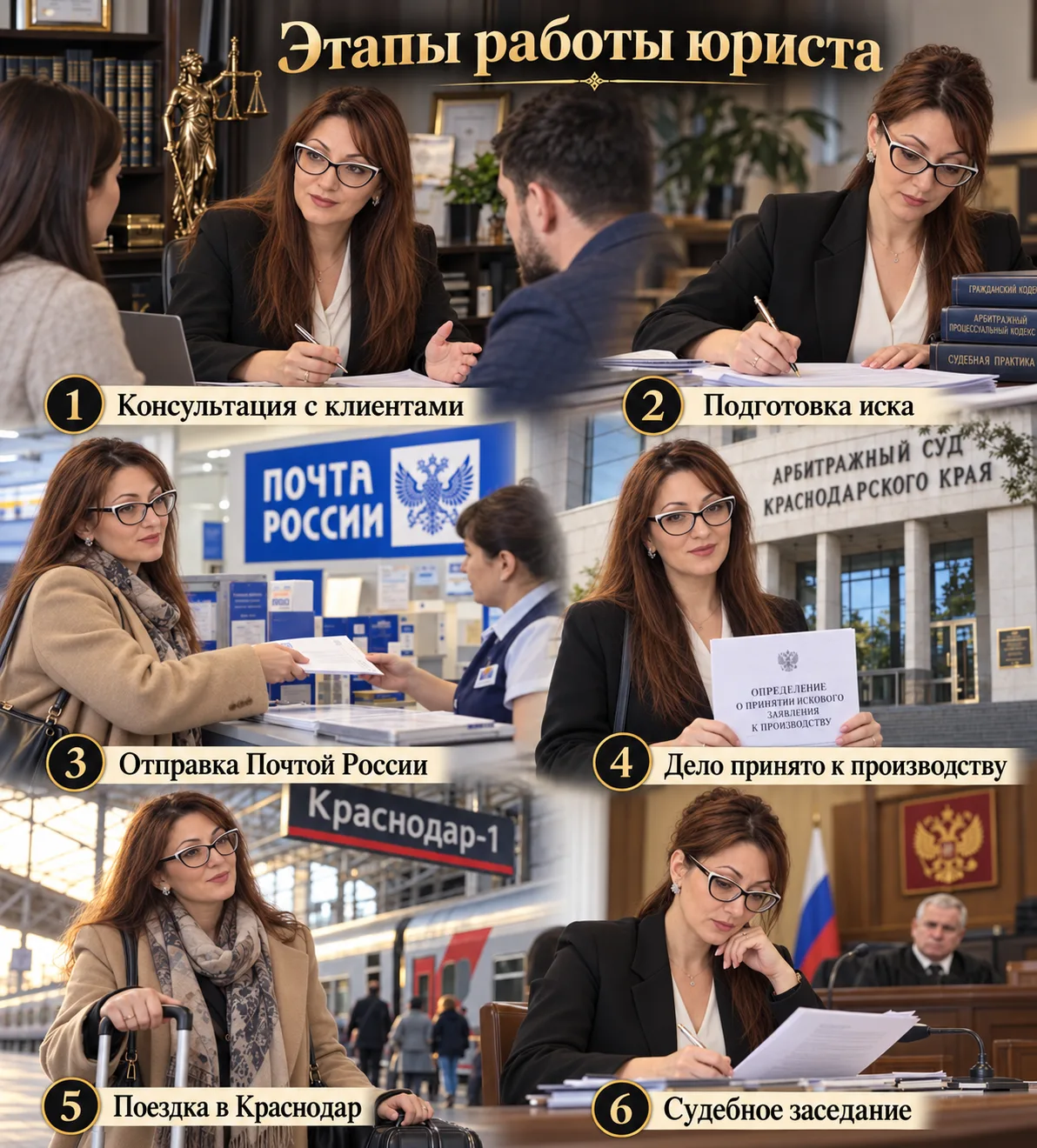 Работа юриста не ограничивается одним городом.