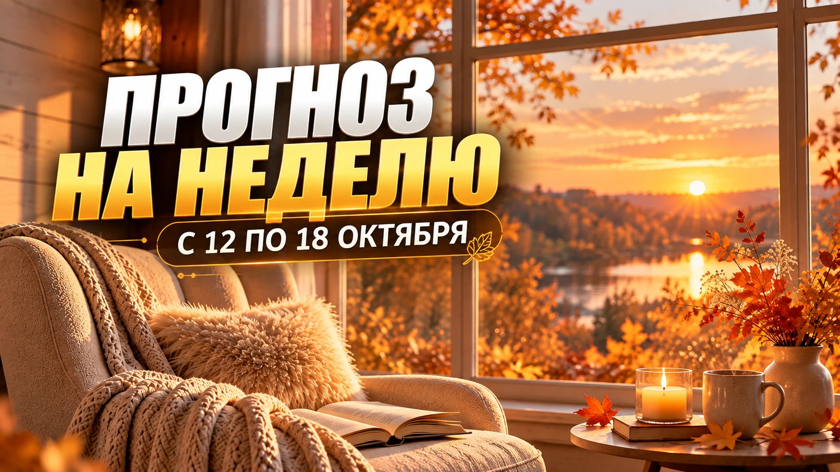 Встречаем яркую осеннюю неделю!
