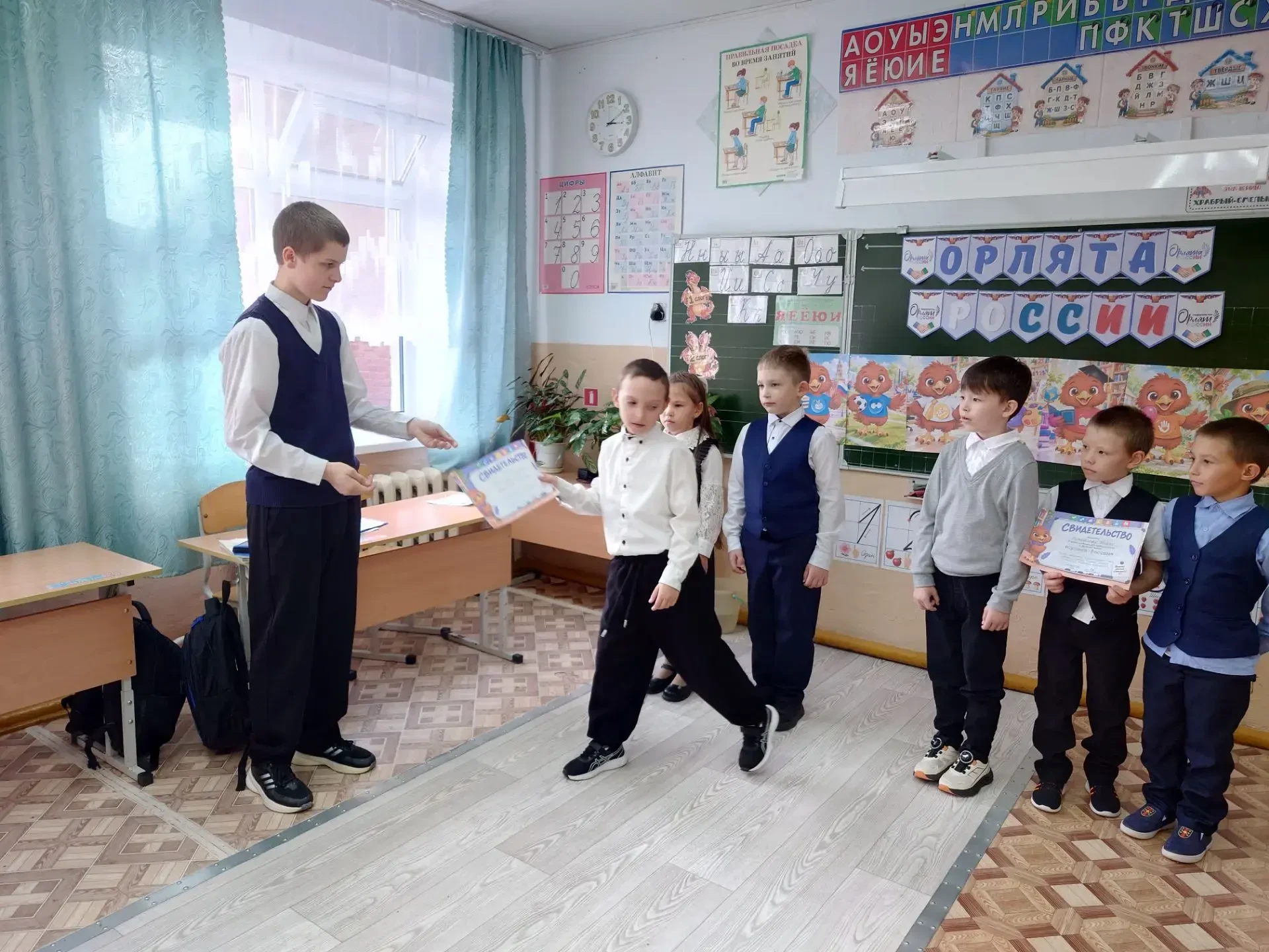 🌟Посвящение в «Орлята России»: праздник для наших первоклашек!