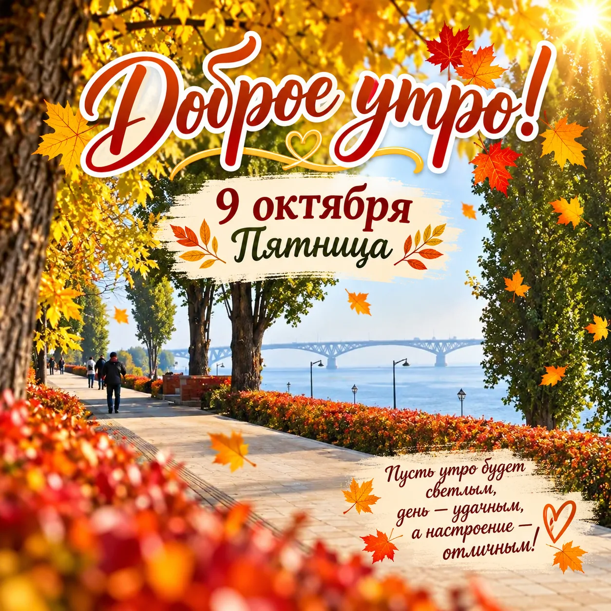 ☀️ Доброе, по-настоящему уютное осеннее утро, дорогие друзья!