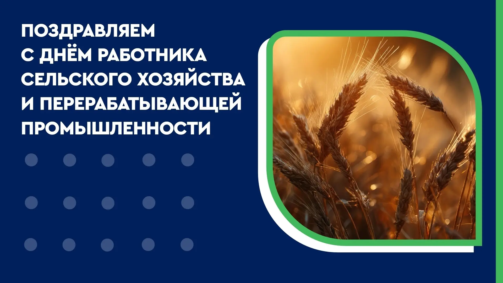 Традиционно День работника сельского хозяйства и перерабатывающей промышленности отмеча...