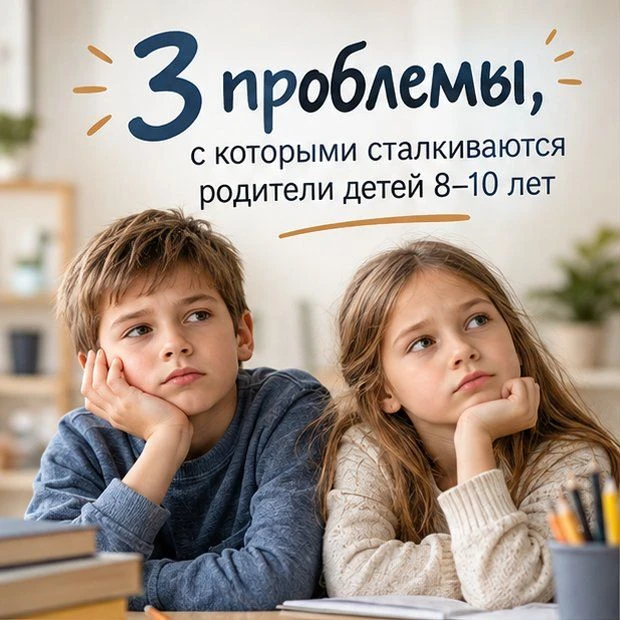 Ребенок 8-10 лет: уже не малыш, но еще не подросток