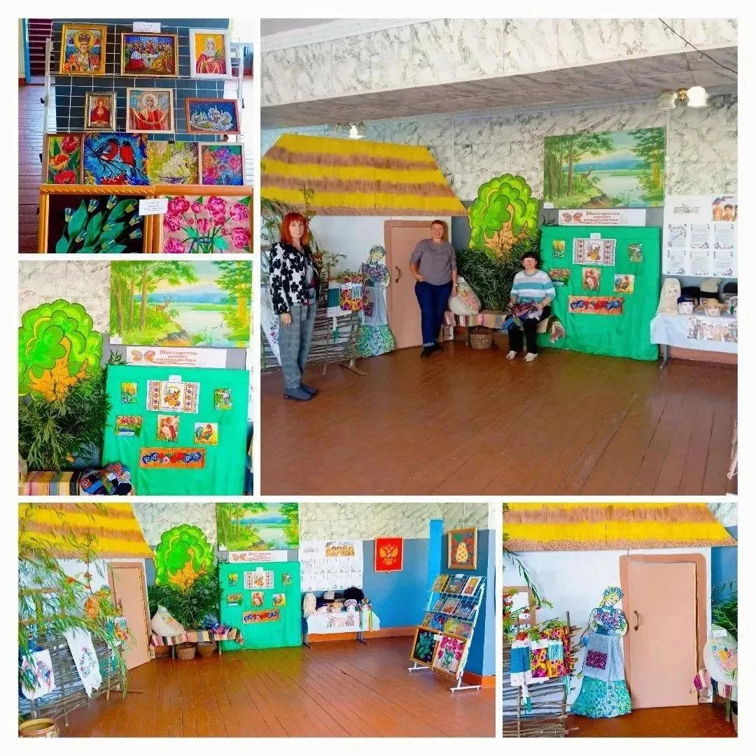 🎨 «Мастерство наших односельчан»: выставка в с.Верхняя Покровка
