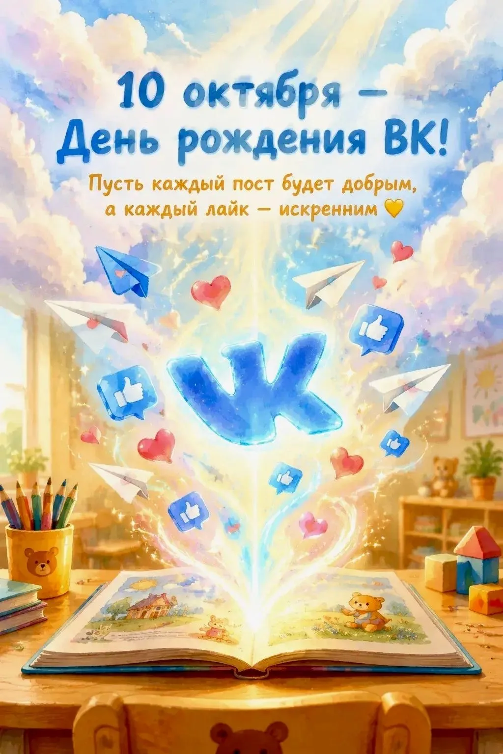 Сегодня особенный день — День рождения ВКонтакте!