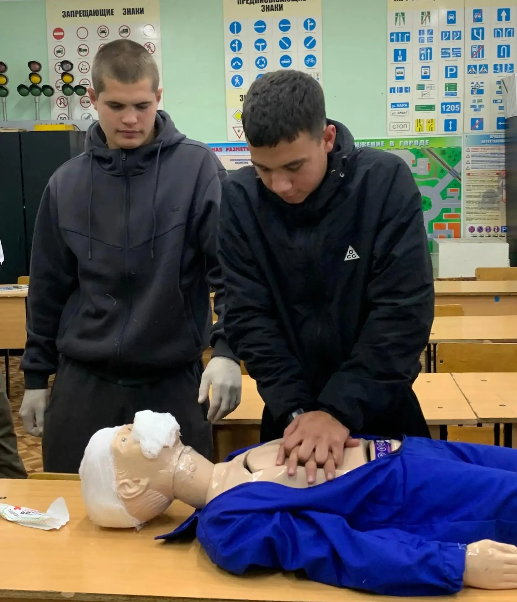 📍Навык, который спасает жизнь: практическое занятие для студентов СПК.📍