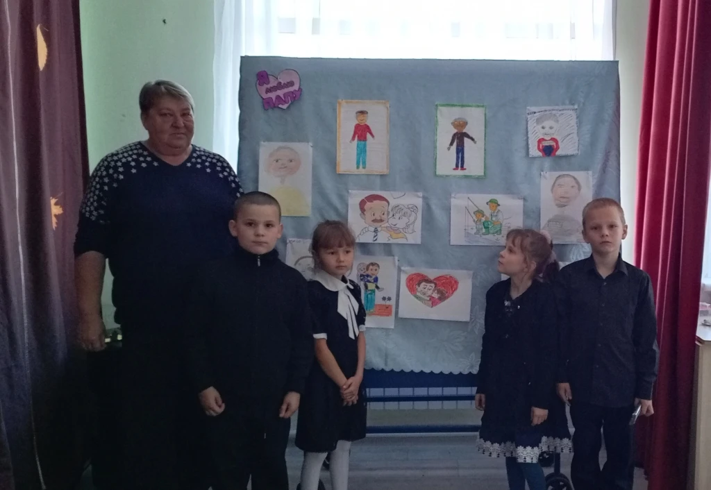 🎨 «Мой папа, мой кумир»