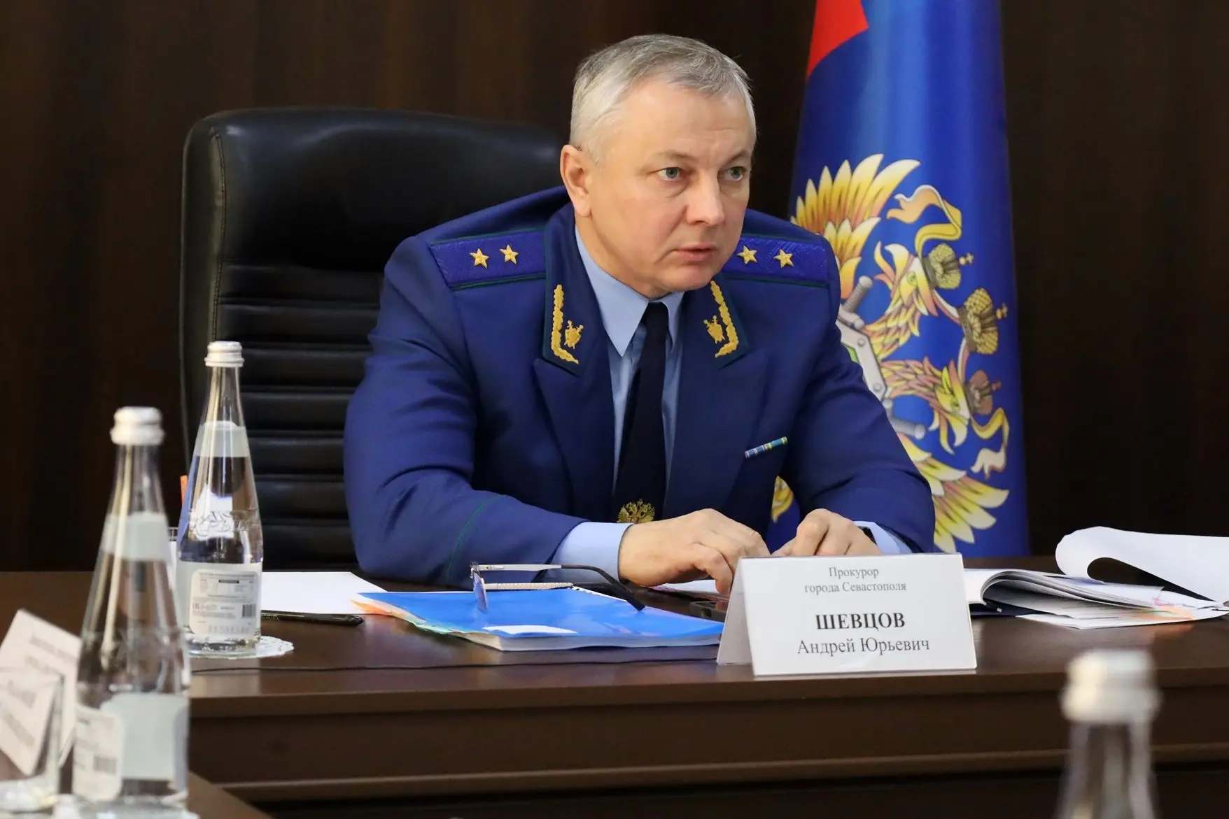 В прокуратуре Севастополя под председательством прокурора города Андрея Шевцова проведе...