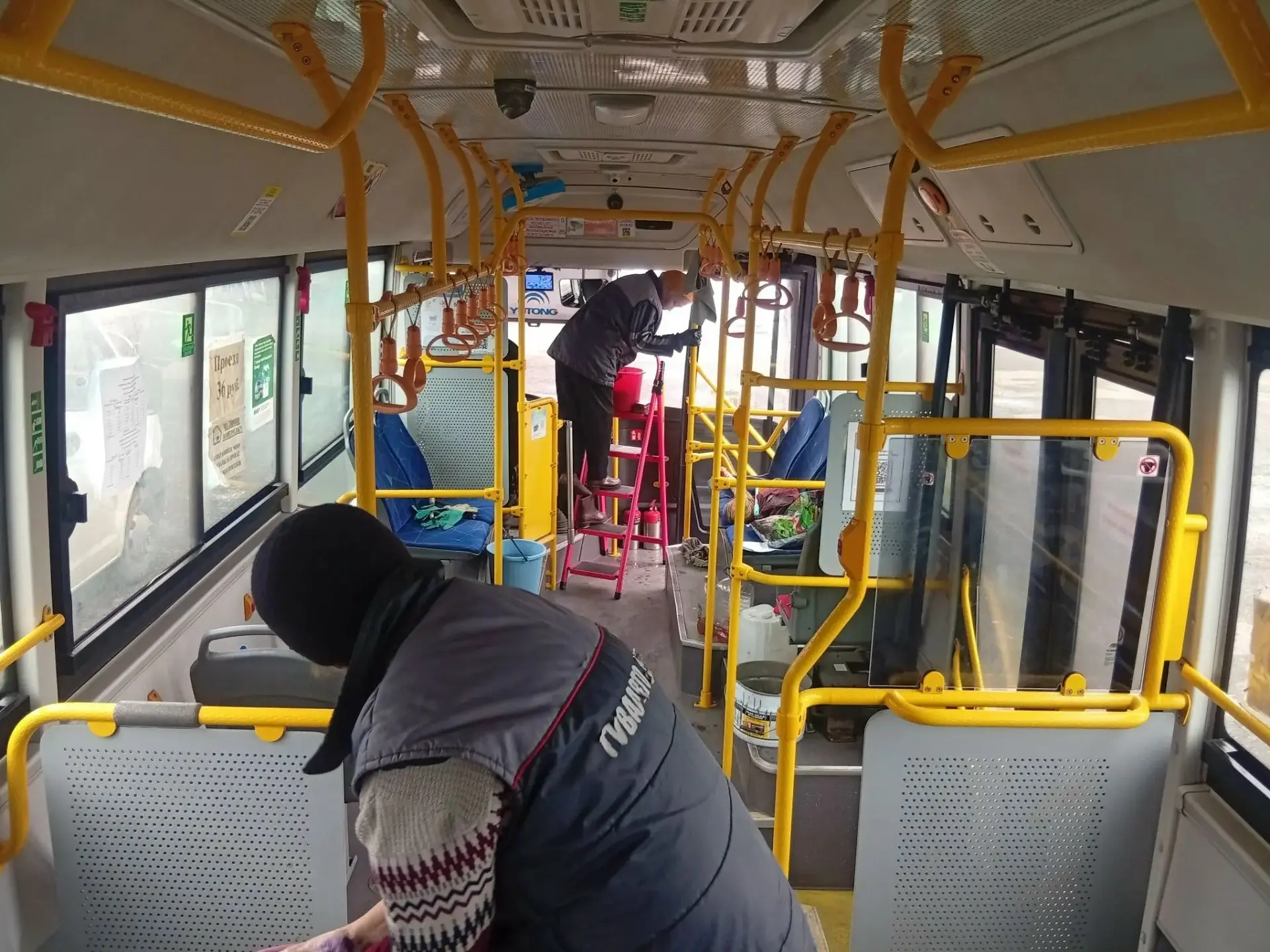 🚍 Чистый салон — комфортная поездка: как готовят автобусы в ООО «Туваавтотранс»