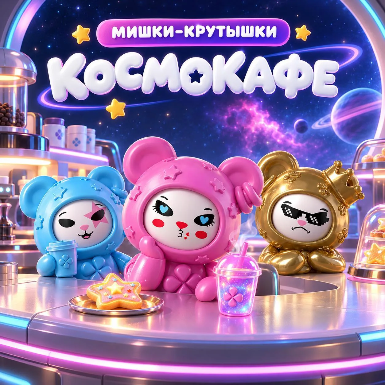 Крутость Мишек-крутышек достигла космических масштабов 🪐