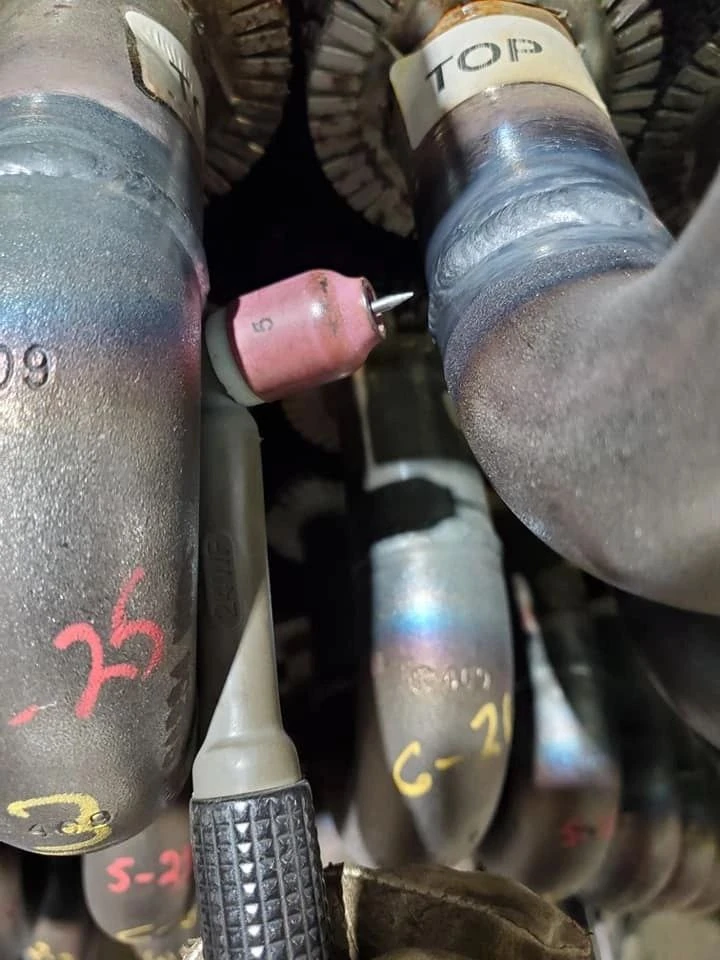 Сварка в труднодоступных местах, всем удачи в работе!