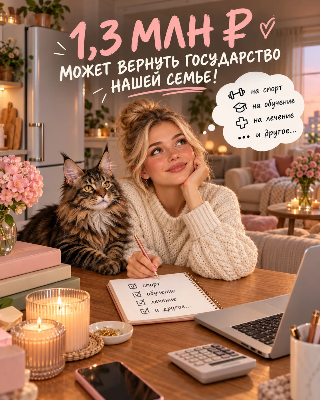 🏡 ГОСУДАРСТВО МОЖЕТ ВЕРНУТЬ СЕМЬЕ 1,3 МЛН ₽ ЗА ПОКУПКУ КВАРТИРЫ