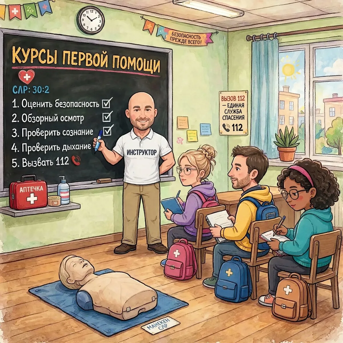 Курсы первой помощи в Саратове