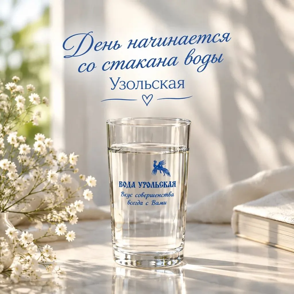 Начните свой день со стакана теплой Узольской воды, и вы почувствуете, как ваш организм...