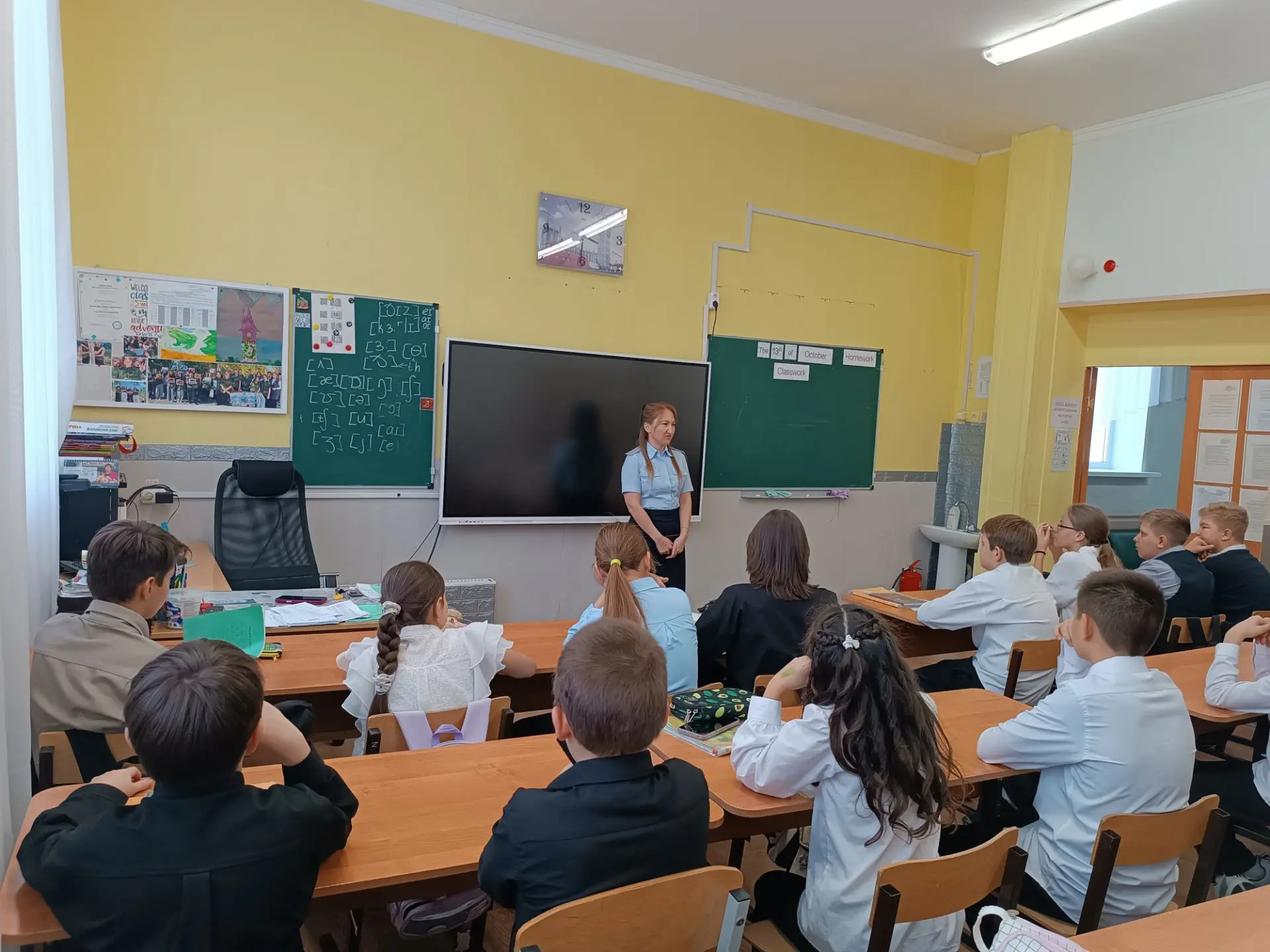 🚔 «Разговор о важном» с представителем закона!