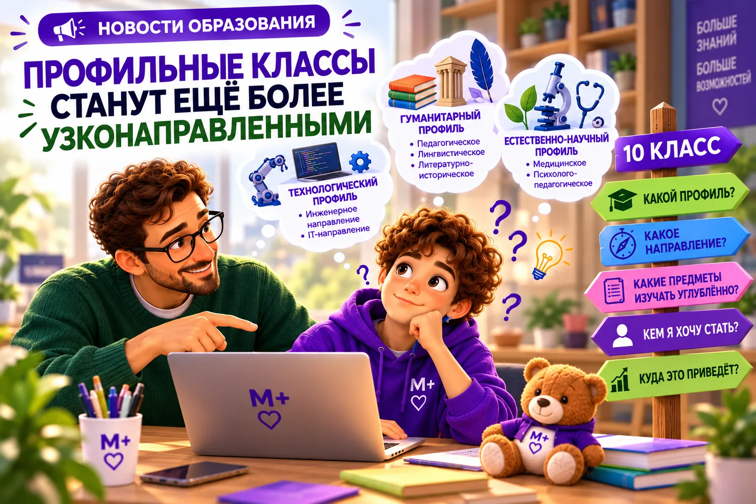 🎓 В 10 КЛАССЕ МОЖНО БУДЕТ ВЫБИРАТЬ НЕ ТОЛЬКО ПРОФИЛЬ